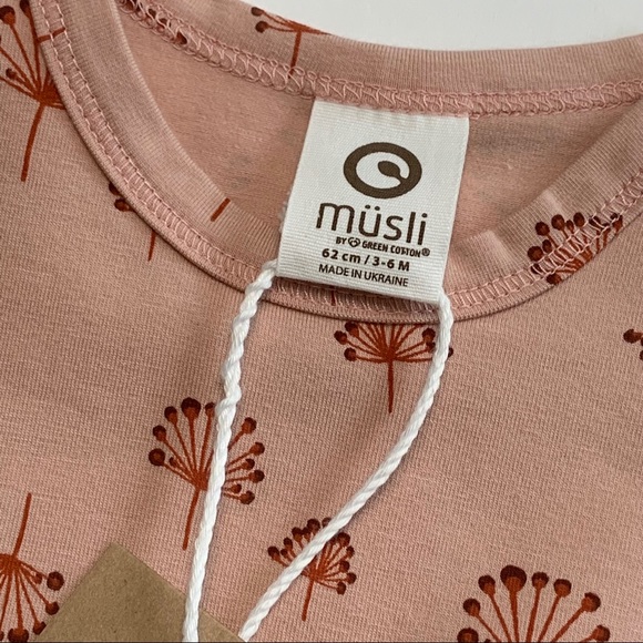 NWT Organic Angled Tier Dress (3/6 mos) - Picture 6 of 8